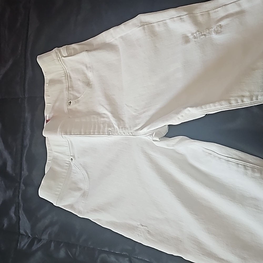 Spanx- NWOT White Hi-rise  skinny jeans